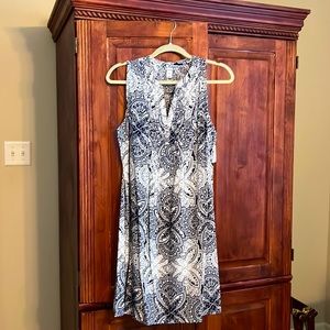 Old Navy Navy/white dress Small